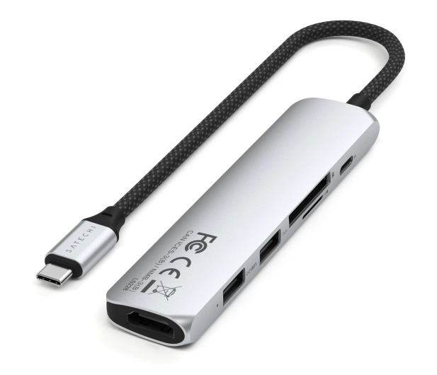 Satechi 6-in-1 USB-C Slim Multiport Adapter USB-C STP6SS - 1358263 - zdjęcie 2